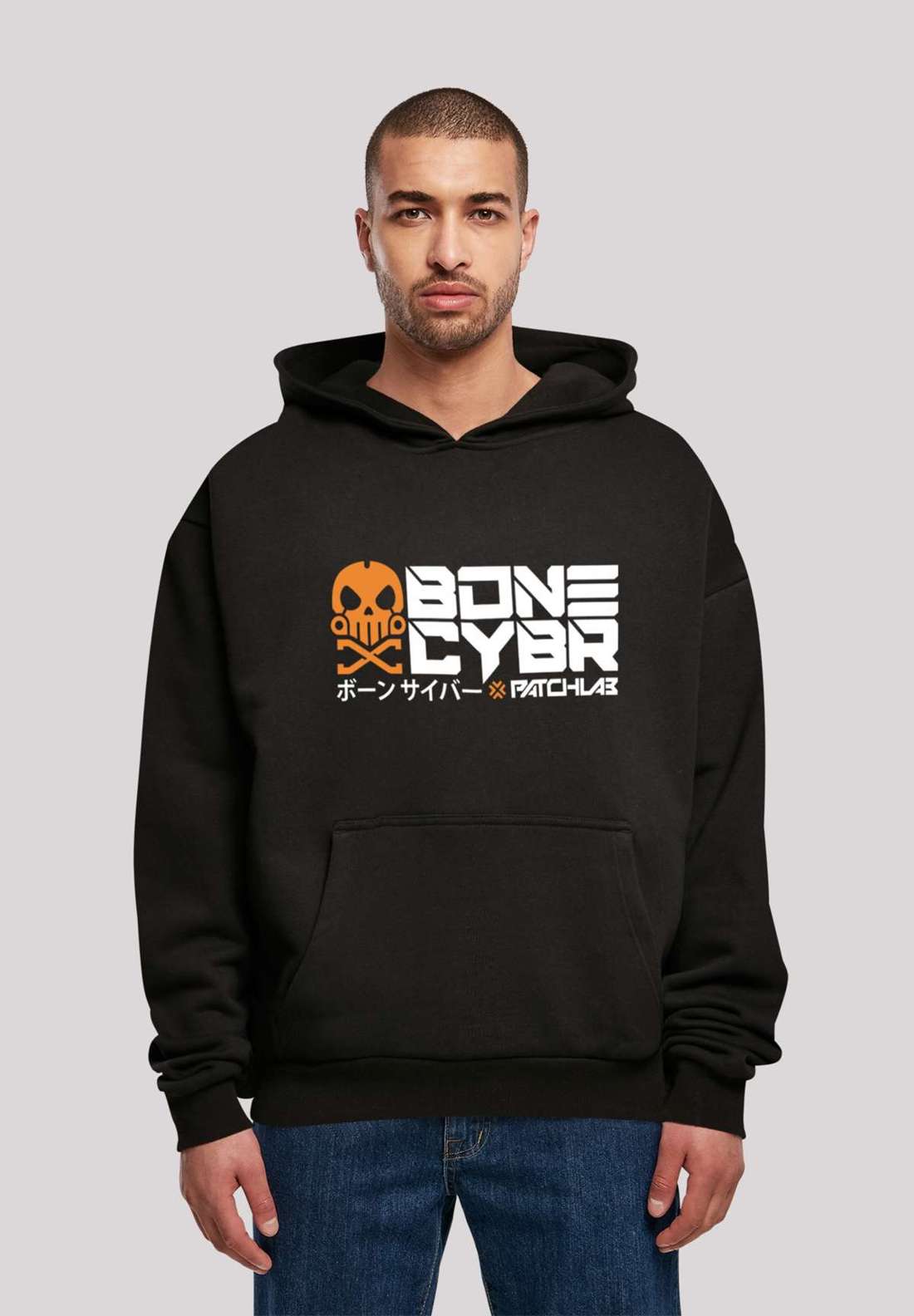 Толстовка с капюшоном MUSTERBRAND BONE CYBER Orange
