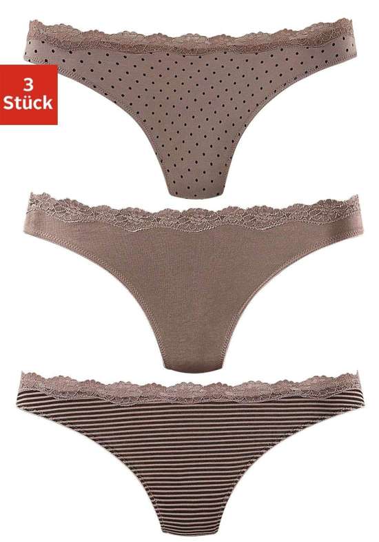 taupe-uni, gepunktet-gestreift, gestreift