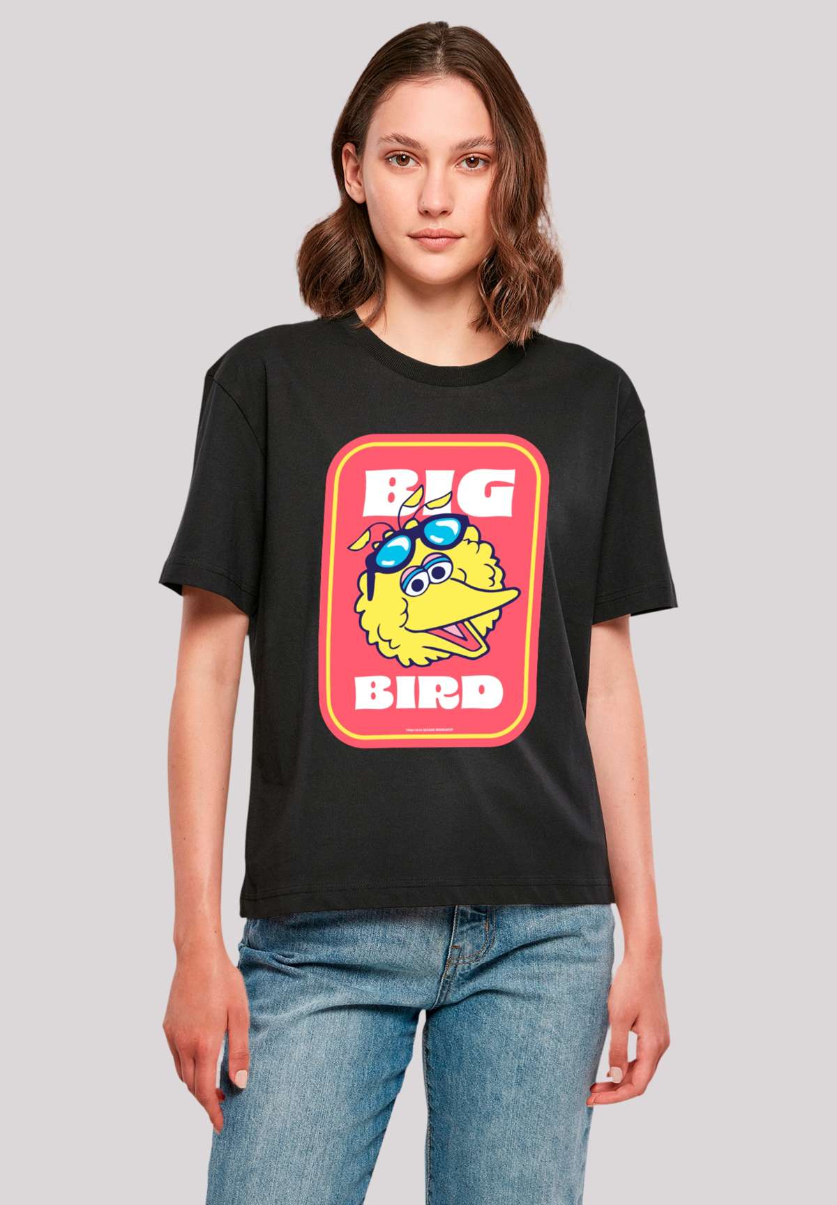 футболка Sesamstra?e Bilbo Big Bird Sticker