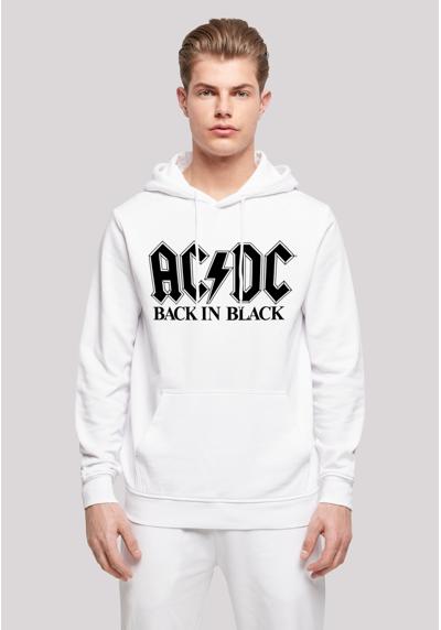 Толстовка с капюшоном»ACDC Rock Band Back In Black Logo«