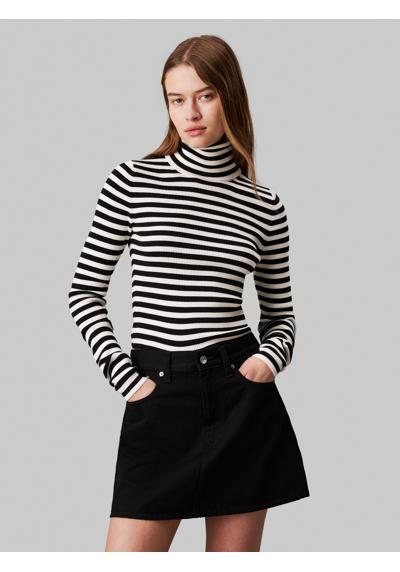 Ivory / CK Black Stripe