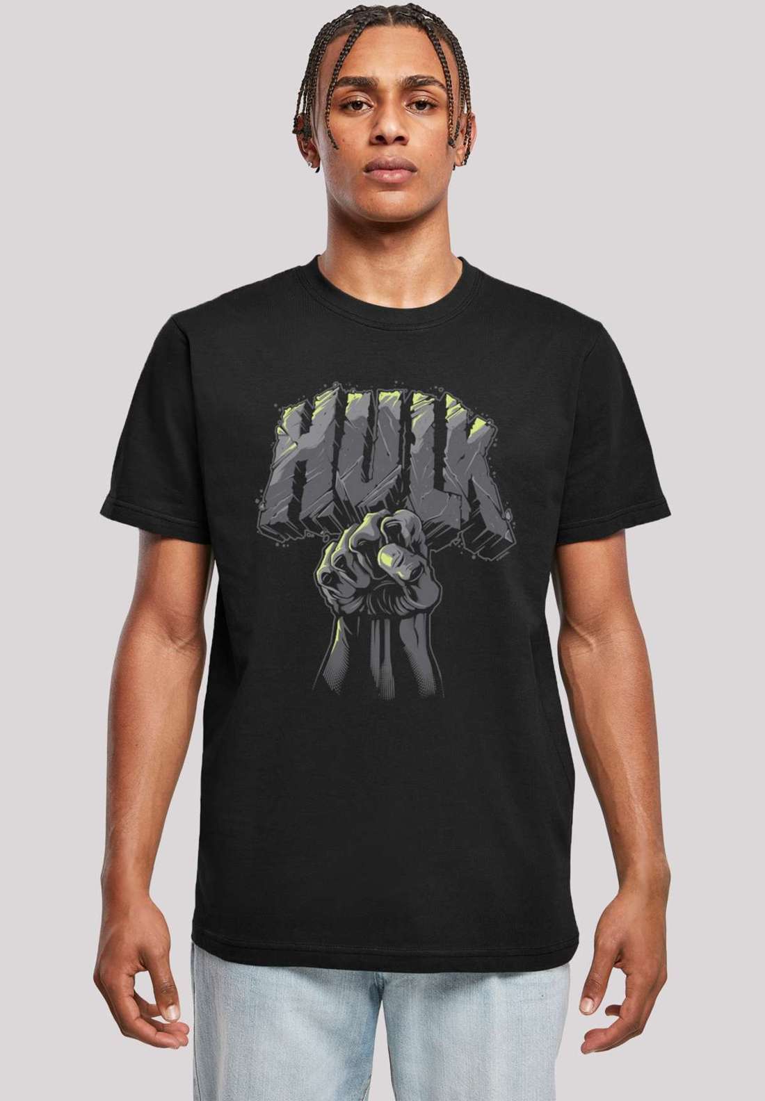 футболка Marvel Superhelden Hulk Punch Logo