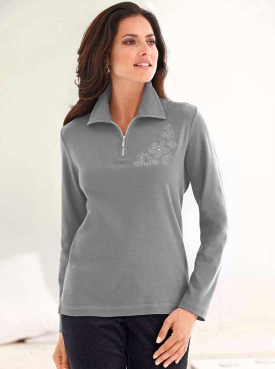 серый меланж