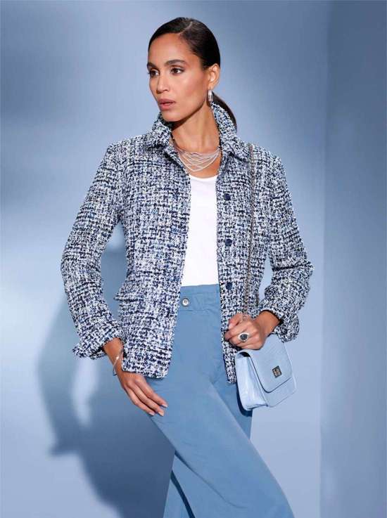 Пиджак-пиджак Bouclé-Blazer