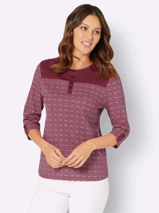 бордовый-гортензия-с рисунком