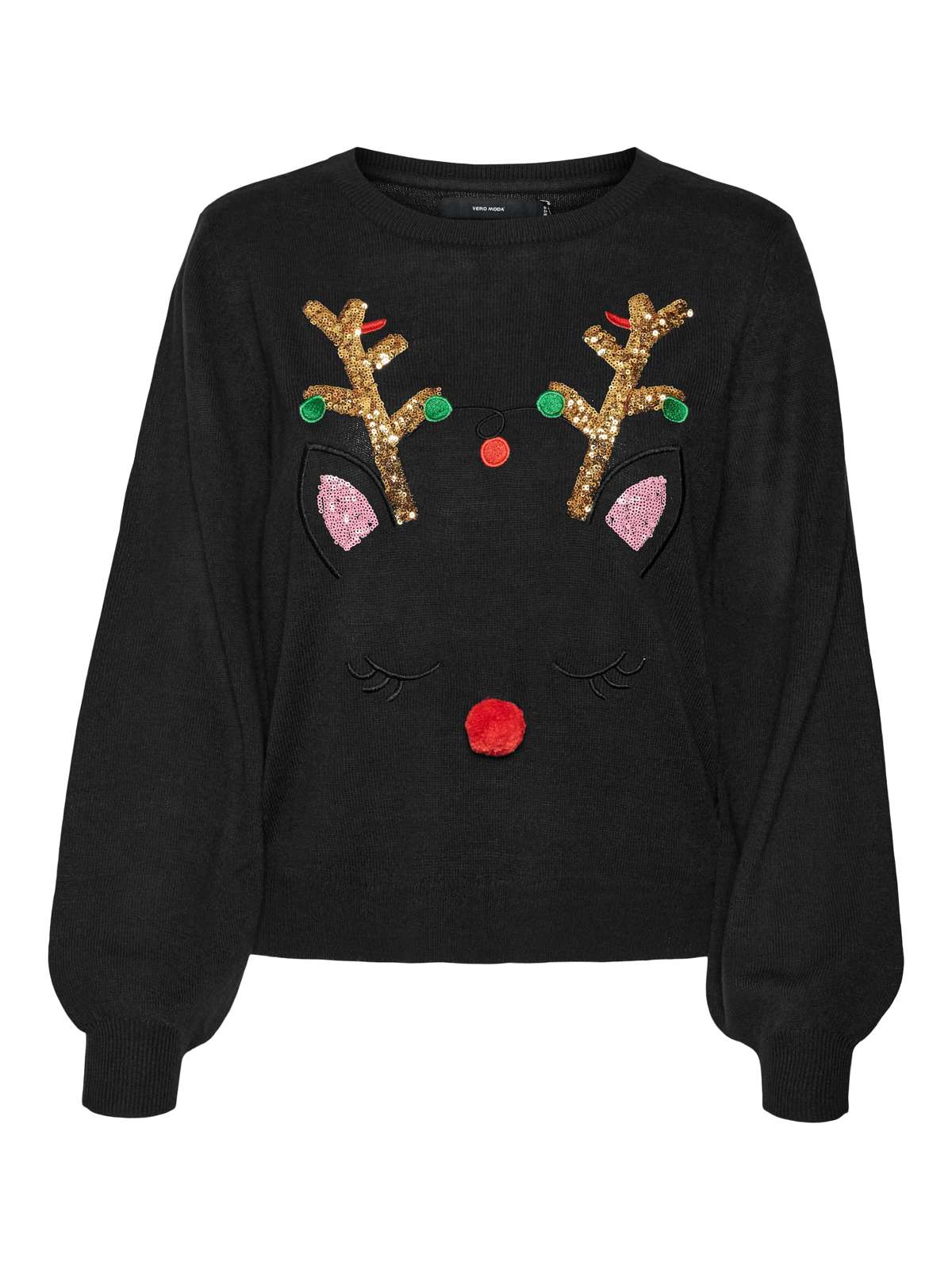 Рождественский свитер »VMRUDOLF LS O-NECK PULLOVER XMAS LCS«