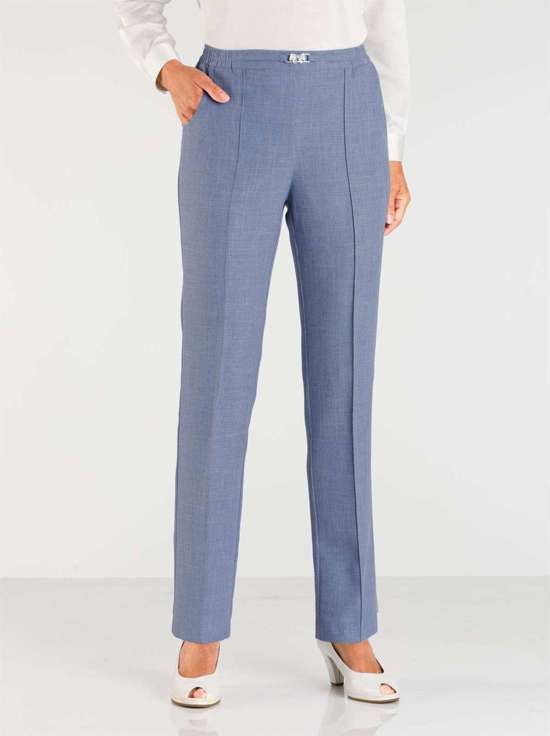 приглушенный синий-Меланж