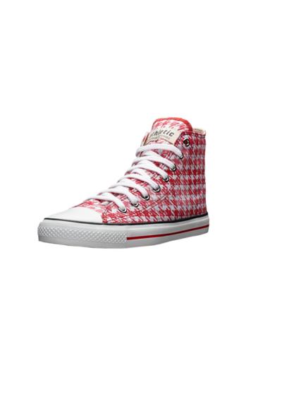 Tweed Pink / Just White