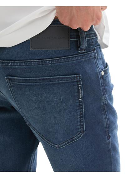 mid stone blue black denim