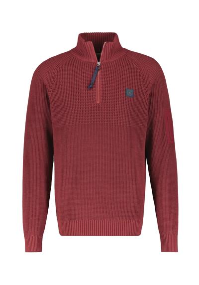 deep garnet red