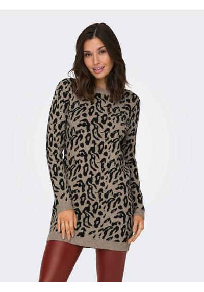 Трикотажное платье »ONLJENNI LS ANIMAL DRESS EX KNT«