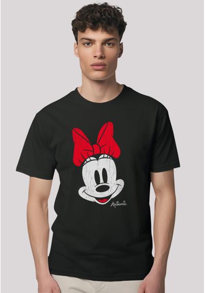 футболка Disney Micky Maus Minnie Gesicht Vintage Look