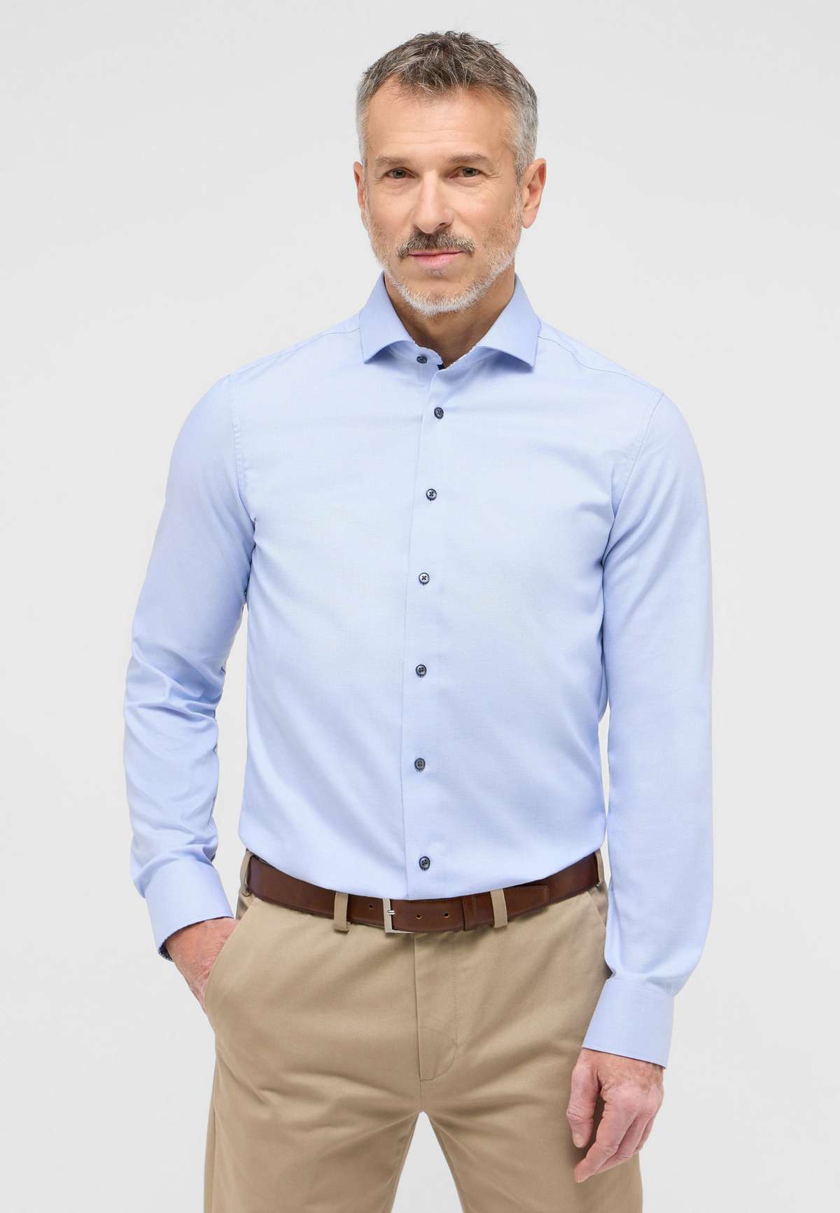 Рубашка с длинным рукавом SLIM FIT