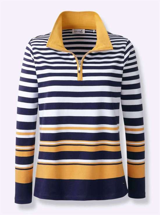 цв.морской волны-охра-в полоску