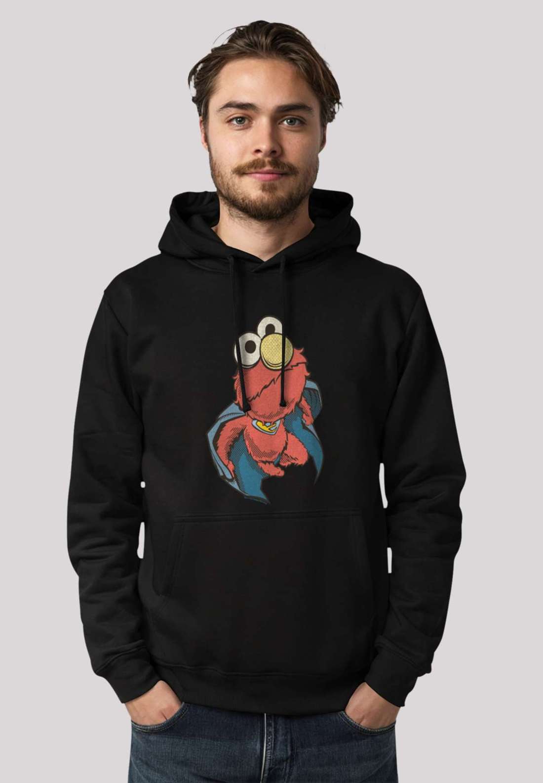 Толстовка с капюшоном Sesamstraße Elmo Superhero