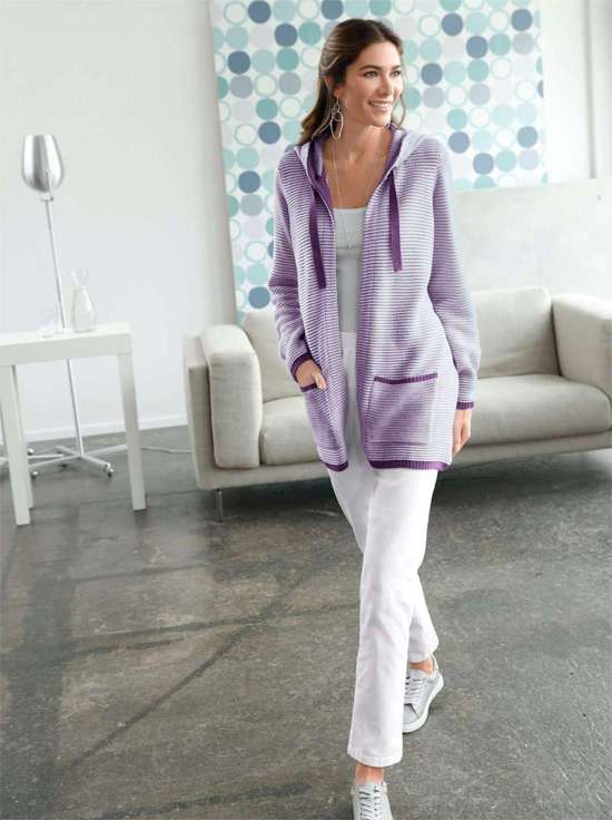 сливовый-полосатый