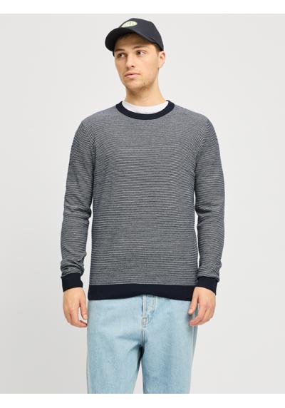 Navy Blazer Stripes:Cloud Dancer