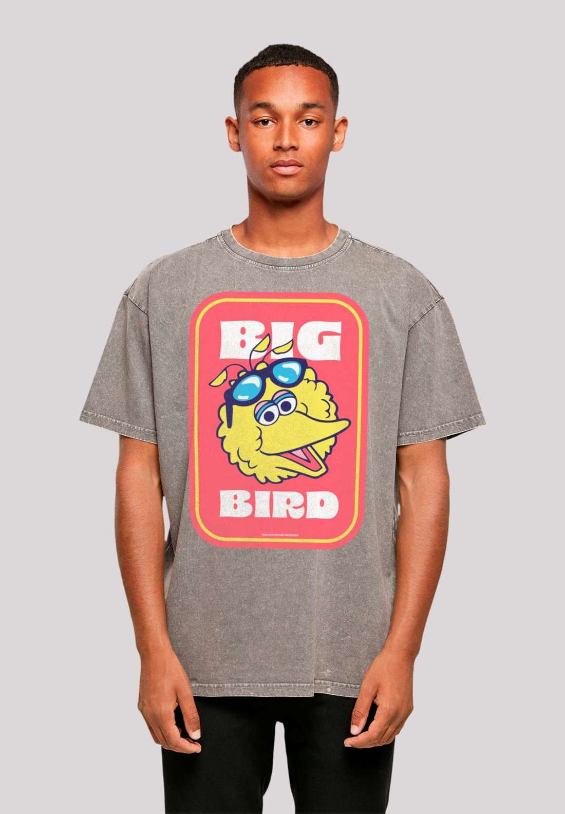 футболка Sesamstraße Bilbo Big Bird Sticker