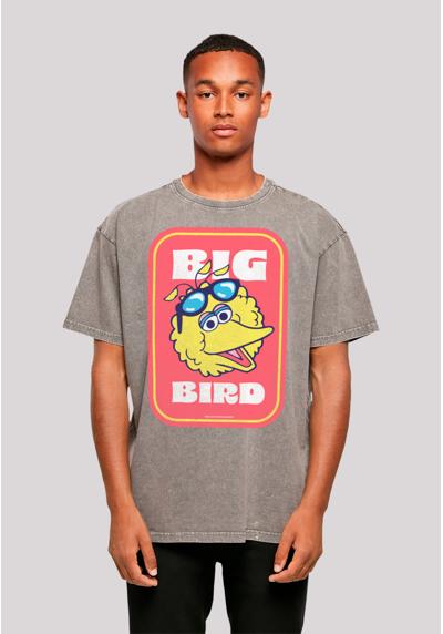 футболка Sesamstraße Bilbo Big Bird Sticker