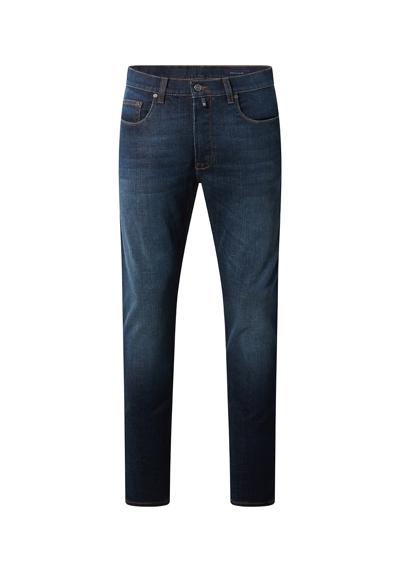 dark blue used mustache