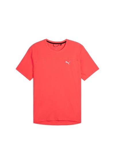 glowing red