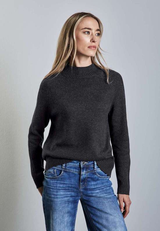 темно-серый меланж