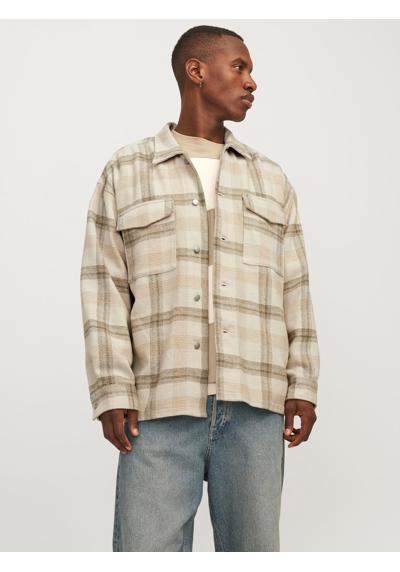 Рубашка с длинным рукавом JORVESTERBRO CHECK OVERSHIRT LS SN
