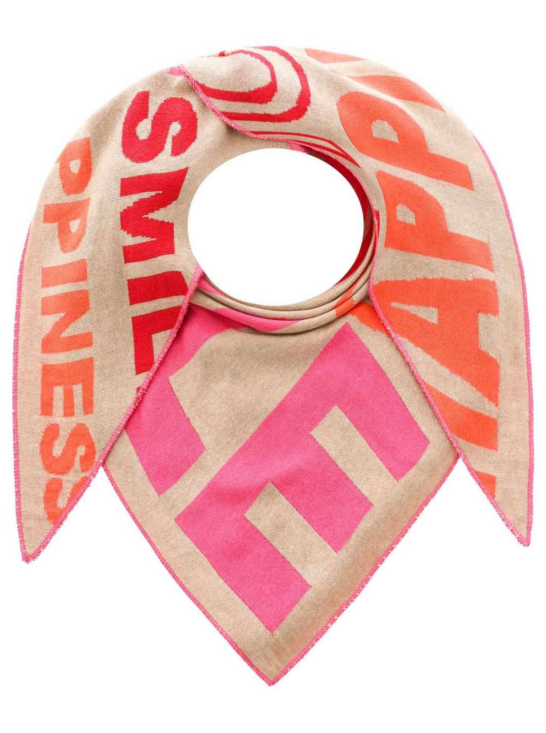 Треугольный шарф с надписью `Große Freunde`