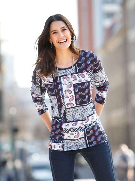 темно-синий-с рисунком