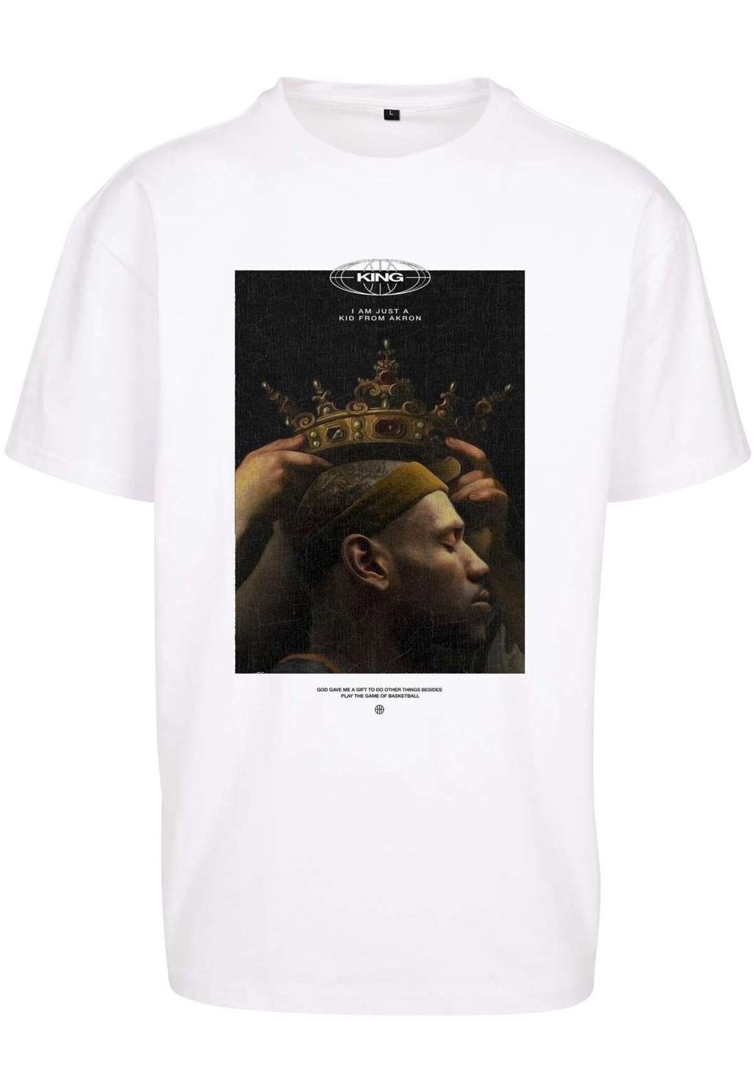 Рубашка с коротким рукавом Herren Kid from Akron Oversize Tee