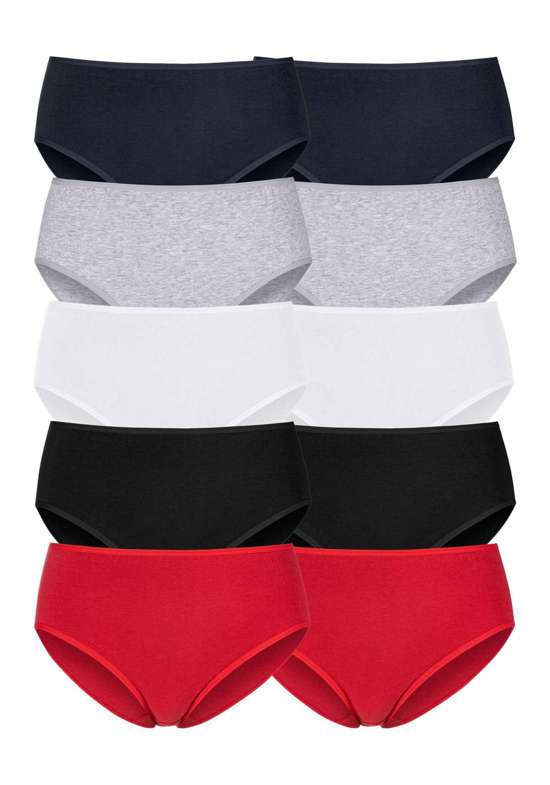 красный, черный, белый, серый меланж, синий