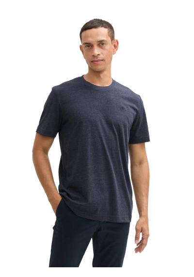 sky captain blue white melange