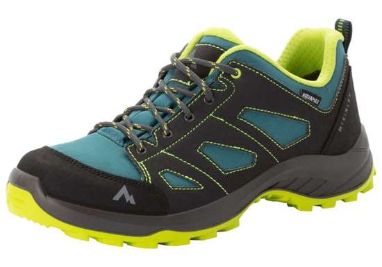 BLUE PETROL/ANTHRACITE/GREEN L