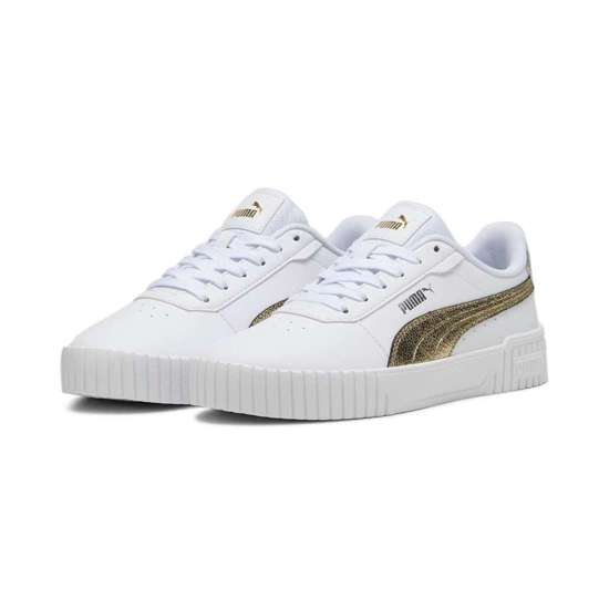 PUMA White-PUMA Gold-PUMA Silver
