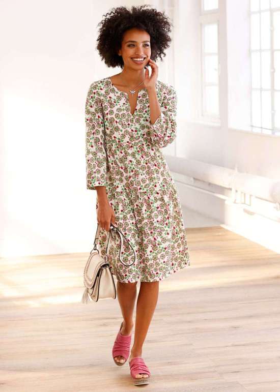 Платье с принтом Druck-Kleid