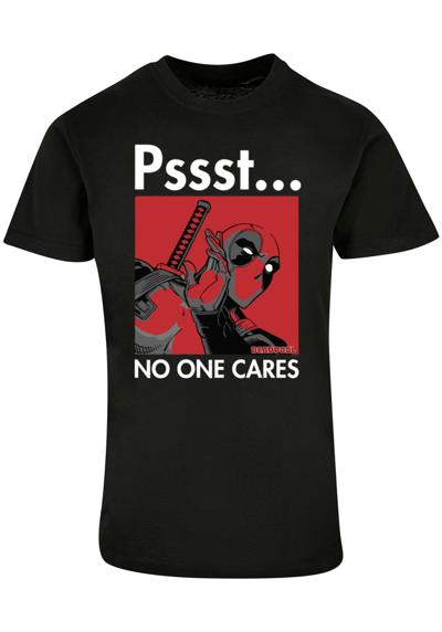 футболка Herren Deadpool - No One Cares T-Shirt