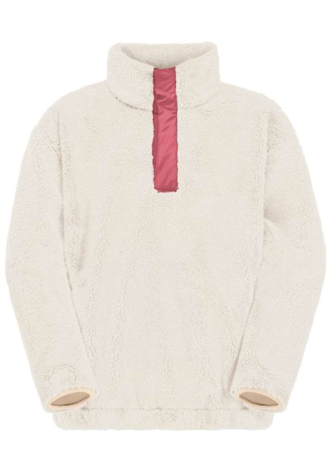 Свитер с воротником-стойкой