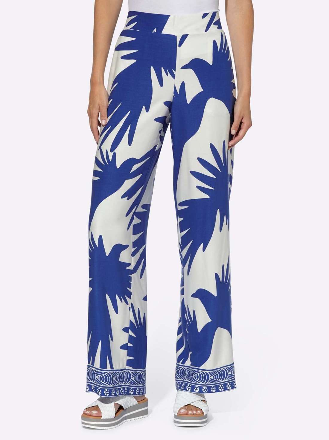 брюки палаццо