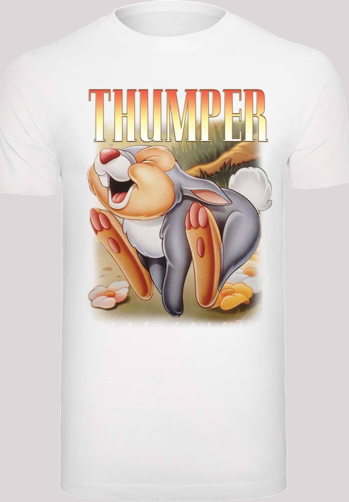 Рубашка с коротким рукавом Herren Bambi Thumper Montage with T-Shirt Round Neck