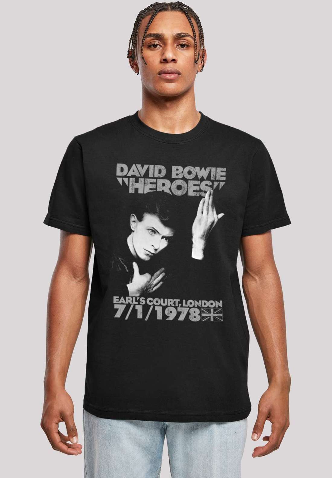 футболка David Bowie Earls Court Heroes