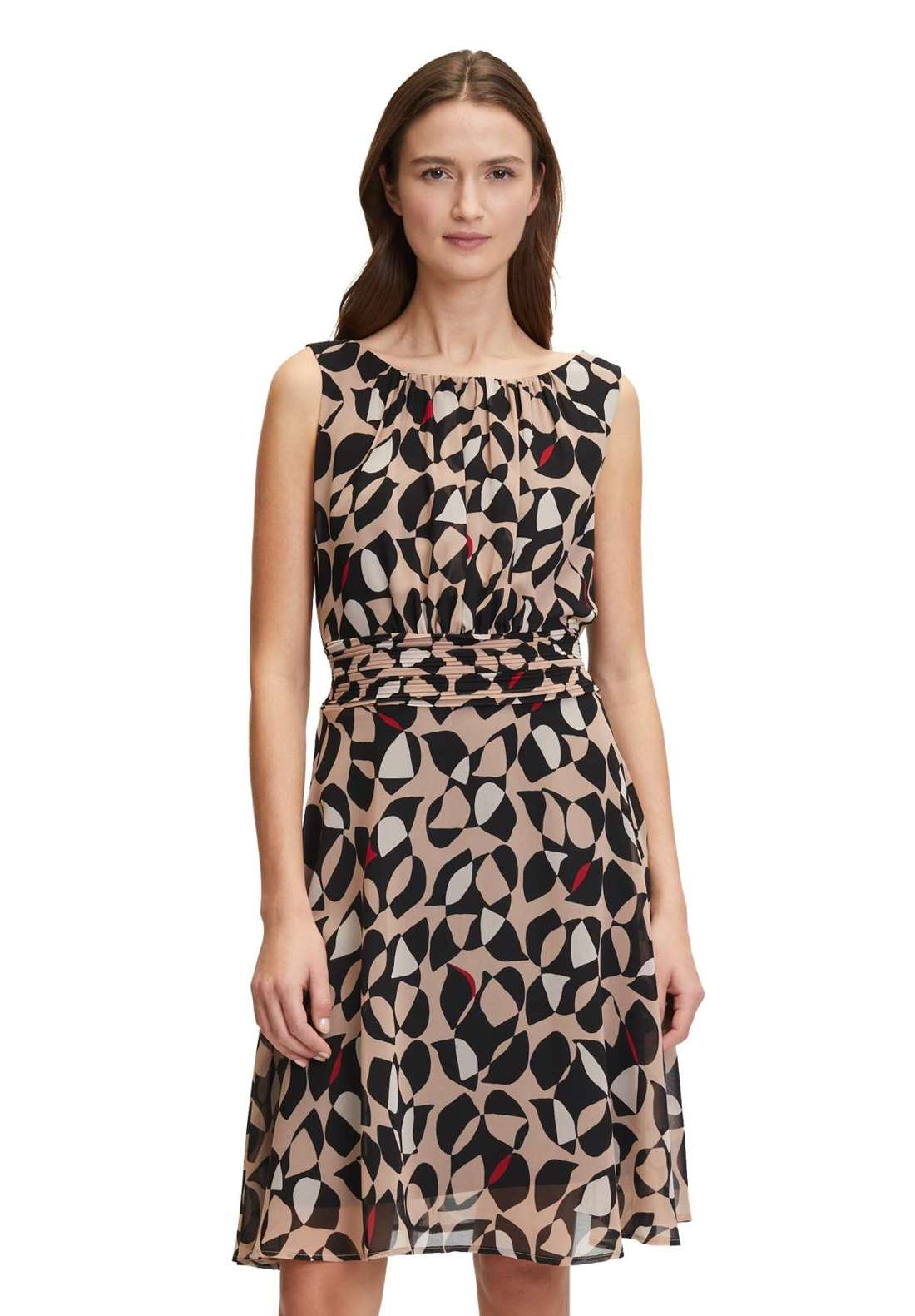 Шифоновое платье Betty & Co Chiffonkleid ohne Arm