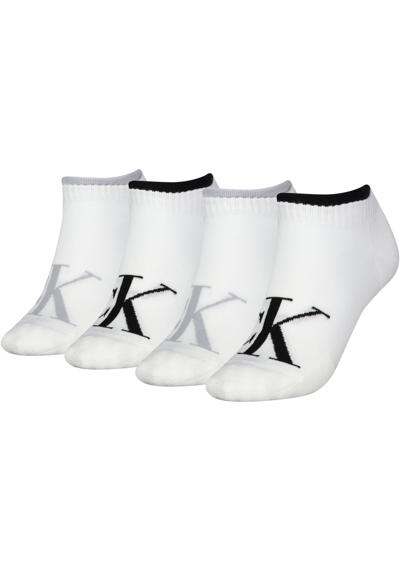 Носки-кроссовки, (упаковка, 4 пары), короткие носки