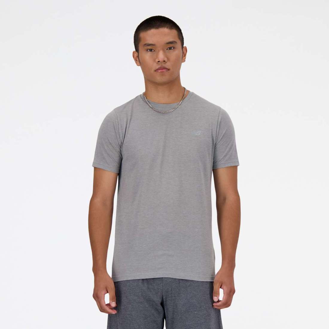 футболка SPORT ESSENTIALS HEATHERTECH T-SHIRT