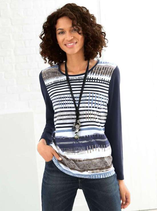 синий-в полоску