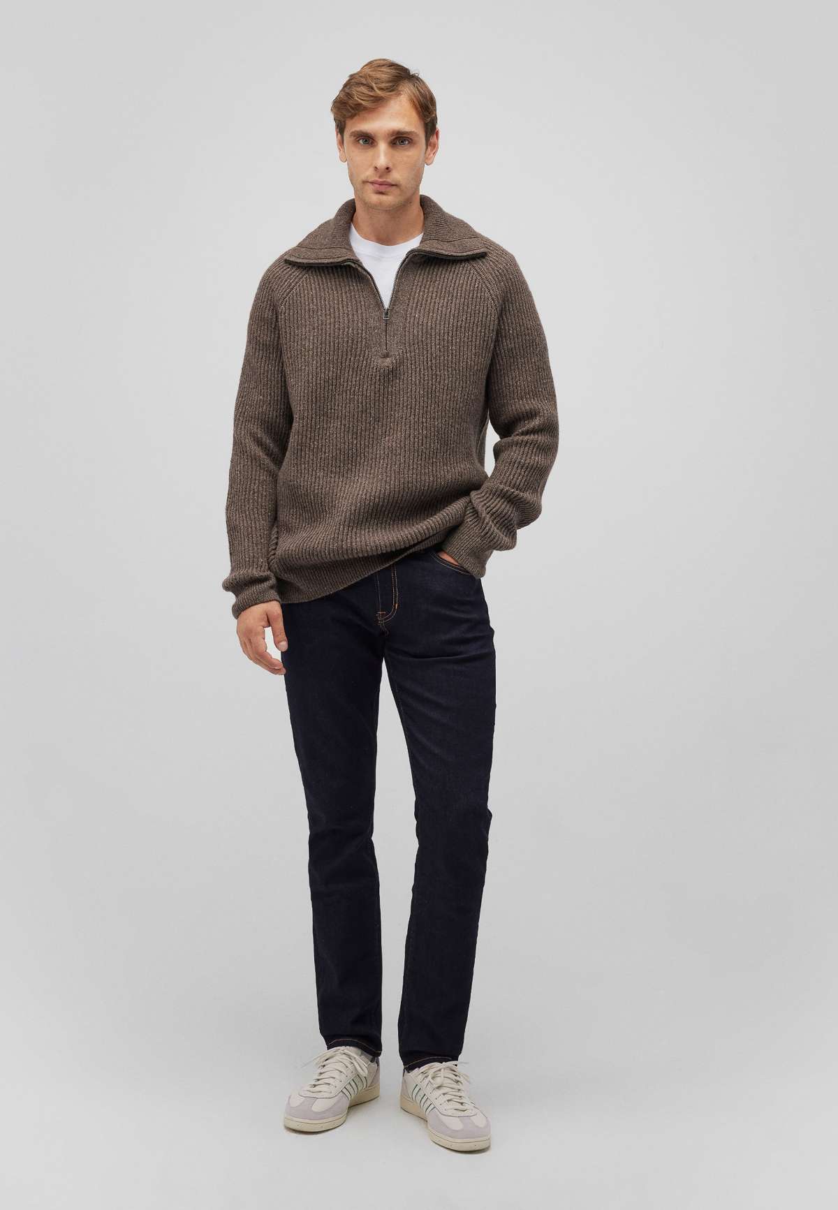 Тройер HALF ZIP SWEATER