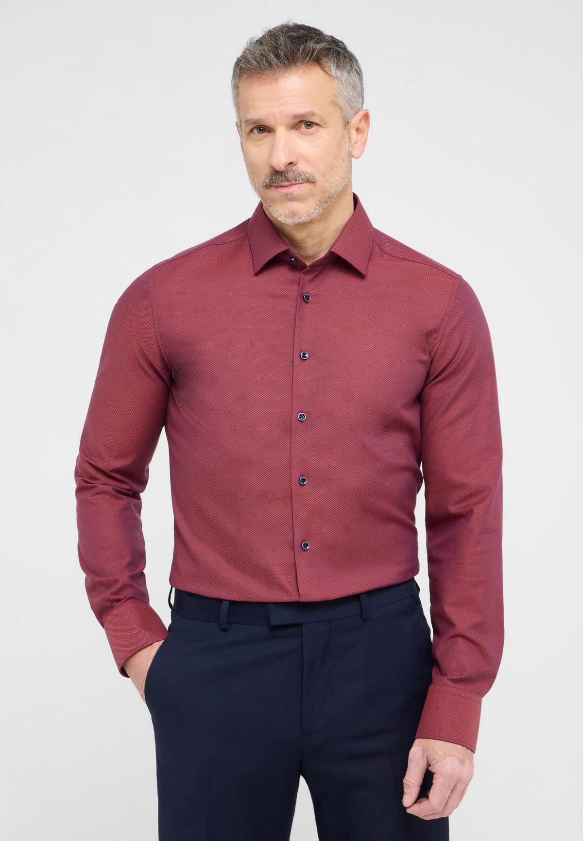 Рубашка с длинным рукавом SLIM FIT