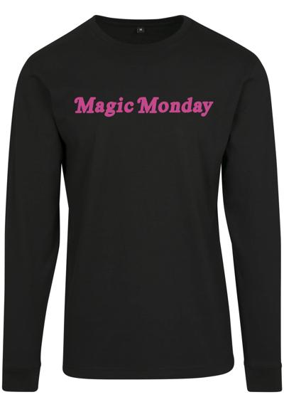 Длинный рукав Damen Ladies Magic Monday Slogan Longsleeve