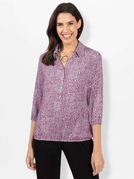 фиолетовый-белый-с рисунком