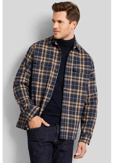 Рубашка с длинными рукавами и накладными карманами Overshirt
