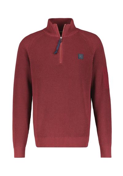 deep garnet red